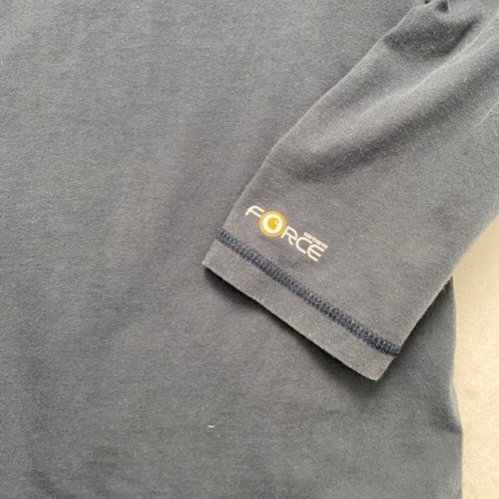 CARHARTT Force Long Sleeve Navy Blue Long Sleeve T Shirt Small - Picture 7 of 12